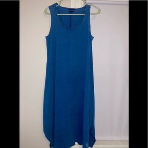 🍀PURE JILL  indigo cotton dress
